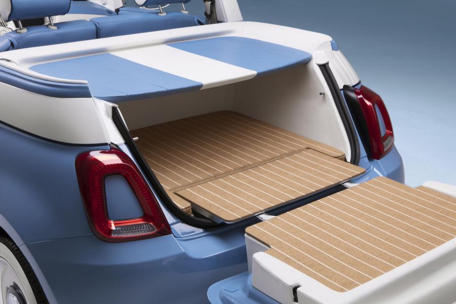 Багажник Fiat 500 Spiaggina by Garage Italia Customs (312) 2018 года  (фото 8 из 18)
